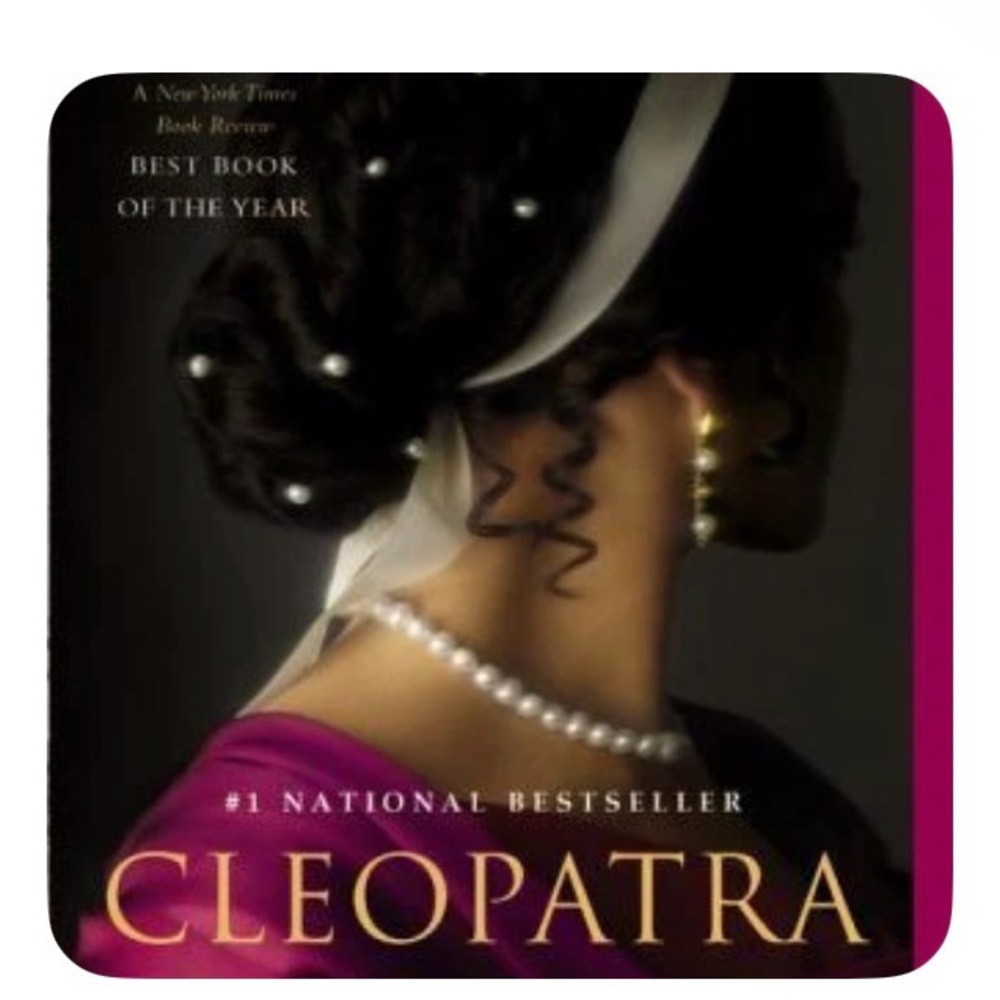 Cleopatra Book Cover with Elegant Design